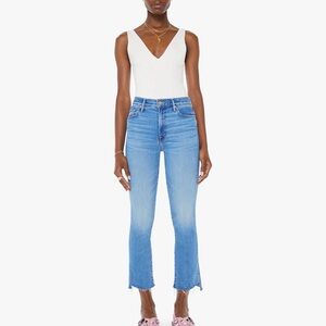 MOTHER Insider Cropped Step Fray Out of the Blue 28